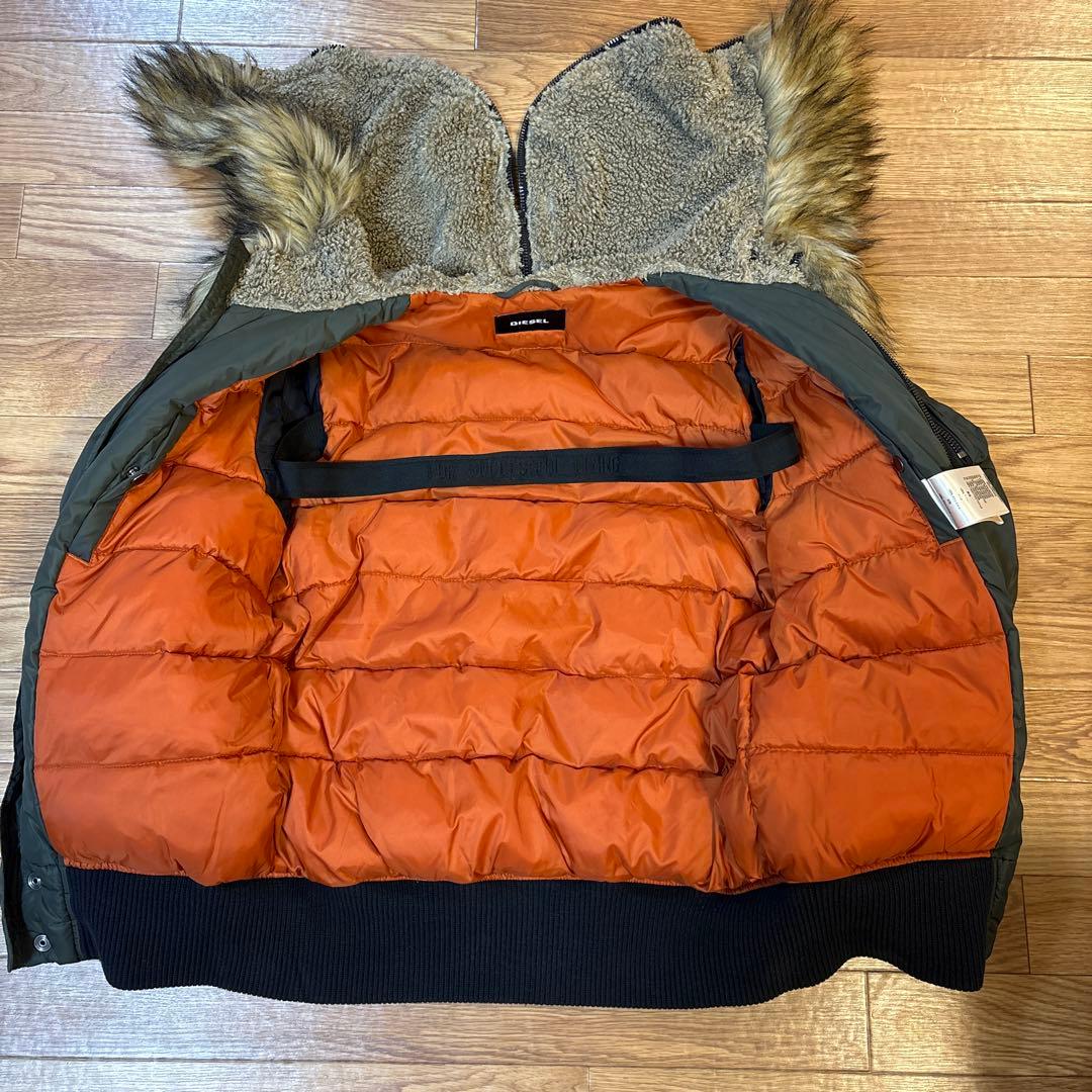 DIESELディーゼルN2Bオリーブグリーン フライトジャケット