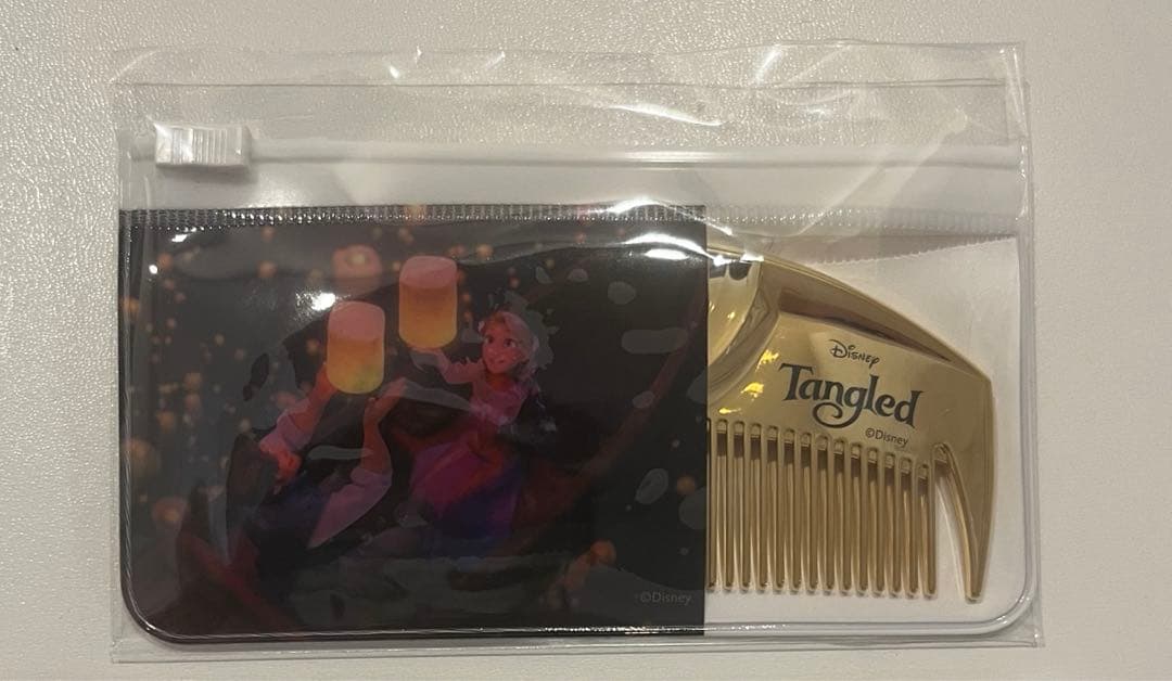 LOVECHROME ディズニー ラプンツェル コーム ゴールド