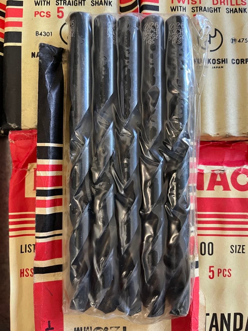 NACHIドリルナチドリル 12.6mm 12.9mm35本セット