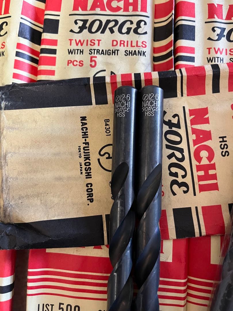 NACHIドリルナチドリル 12.6mm 12.9mm35本セット