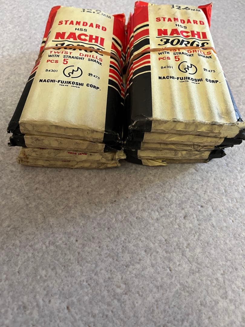 NACHIドリルナチドリル 12.6mm 12.9mm35本セット