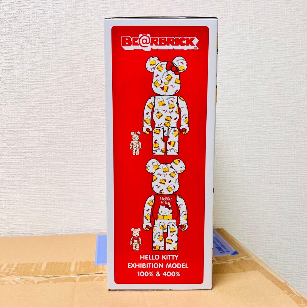 新品未開封 ベアブリック ハローキティ展 50周年 100% 400% - メルカリ