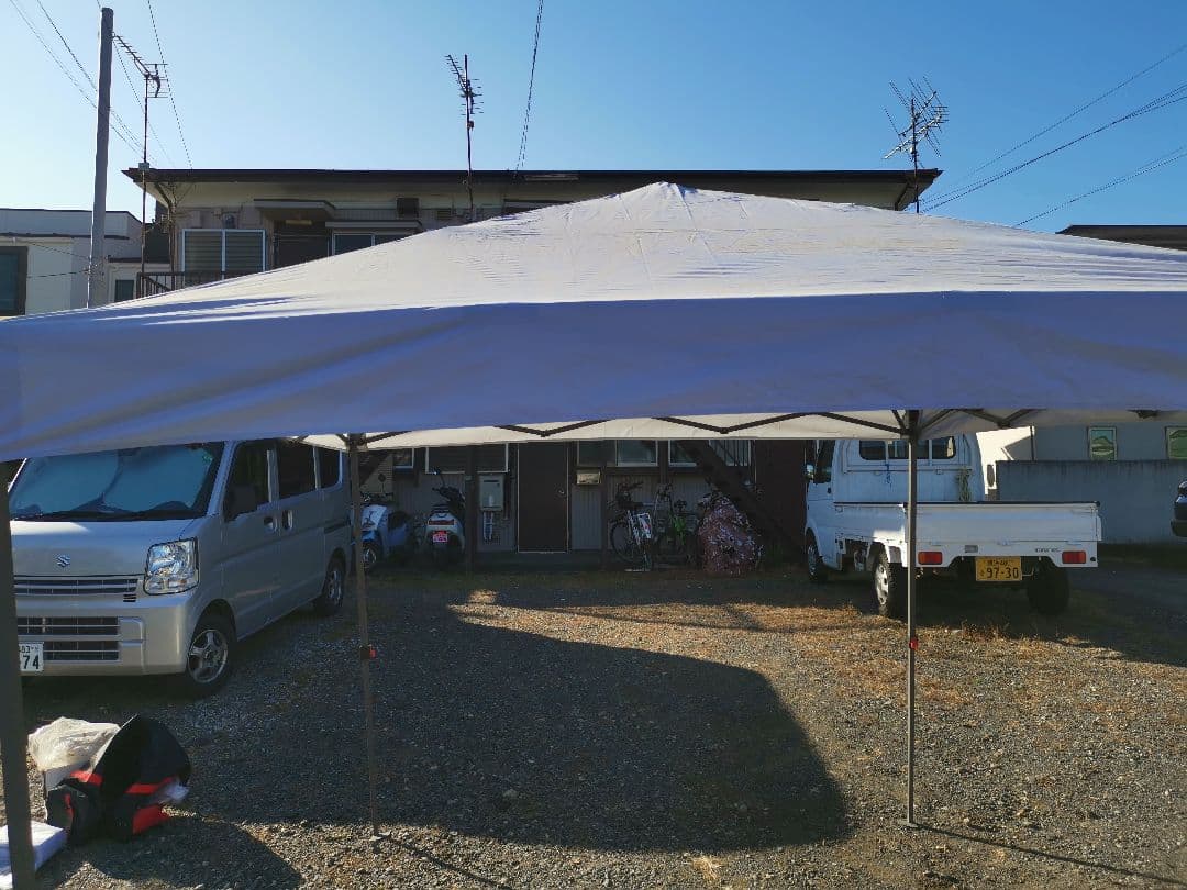 ABCCANOPY ✩タープテント✩2.5m ホワイト 美品