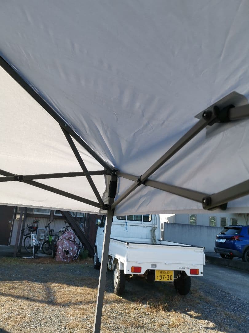 ABCCANOPY ✩タープテント✩2.5m ホワイト 美品