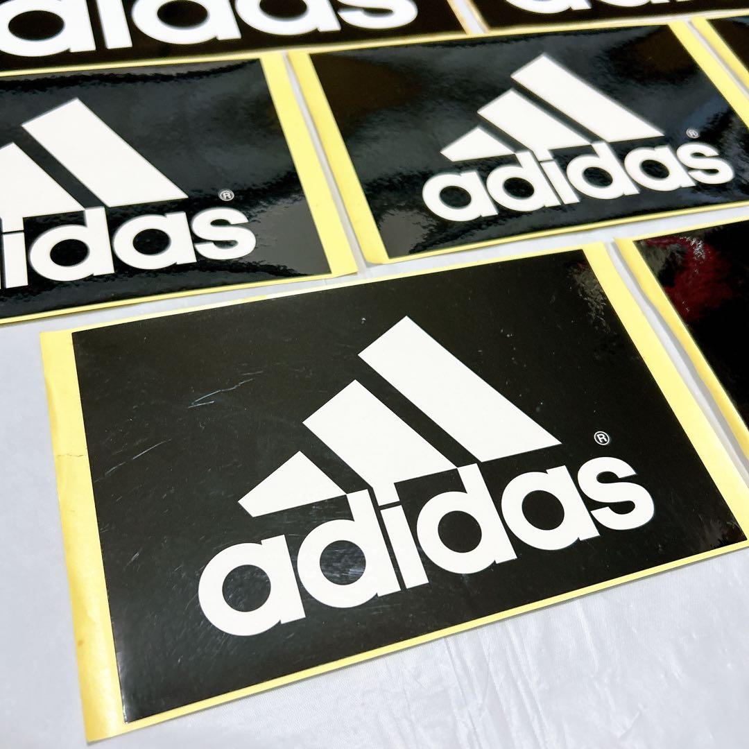 adidas ヴィンテージ ステッカー 80s 90s 大判 中判 ７枚セット