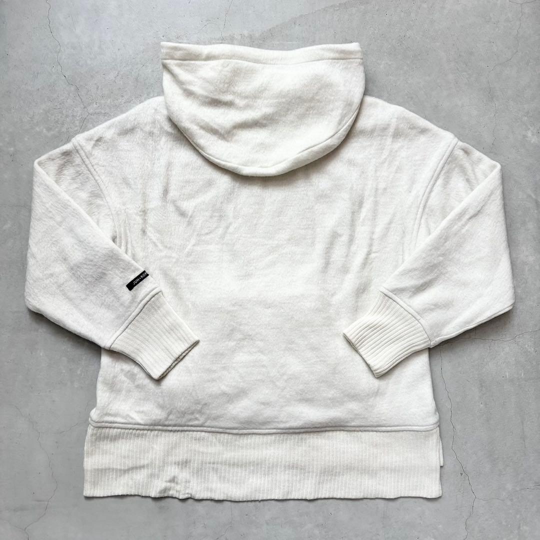 【きい】JUN&ROPE’ ジュンアンドロペ 蓄熱裏地 ニットパーカー