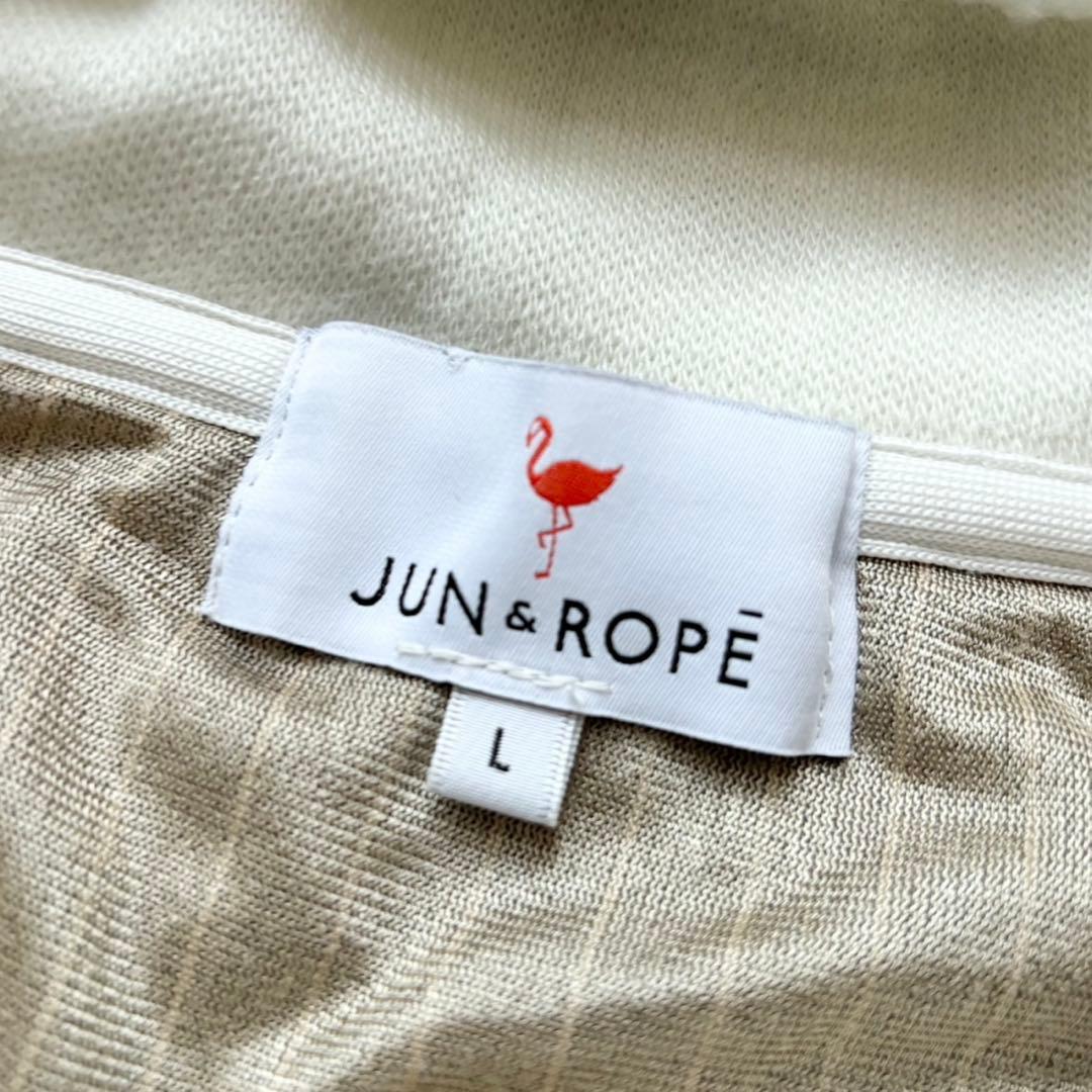 【きい】JUN&ROPE’ ジュンアンドロペ 蓄熱裏地 ニットパーカー