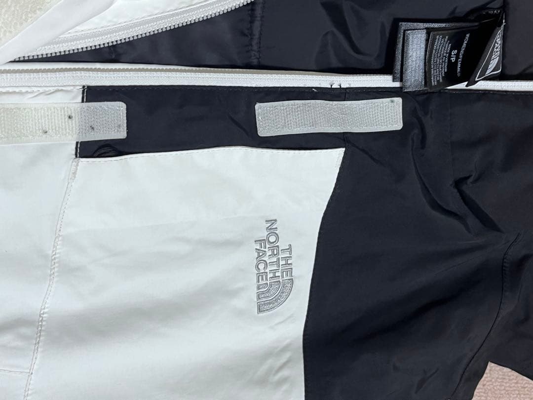 THENORTHFACE ノースフェイス　スキーウェア　白×黒　ライナー付き