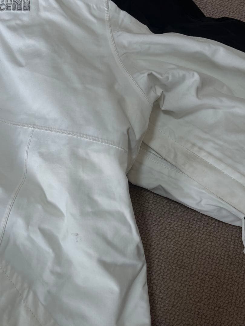 THENORTHFACE ノースフェイス　スキーウェア　白×黒　ライナー付き