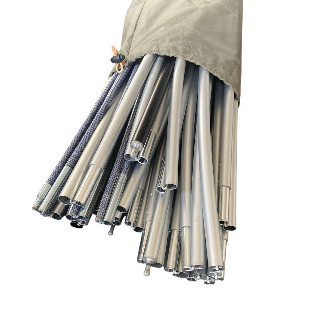 Coleman トンネル2ルームハウスldx オリーブ色 室内マット付