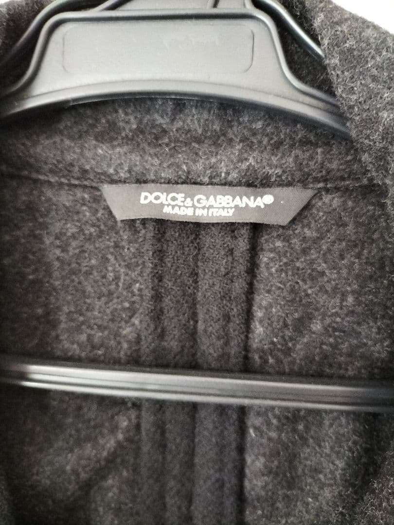 ✨美品✨ ドルチェ&ガッバーナ ウールジャケット カシミヤ混 黒 ドルガバ
