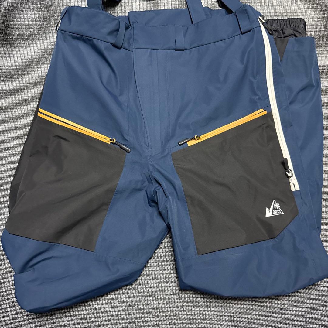 スノーピーク 3レイヤー グラフェンパンツ ビブパンツ　Gore-Tex