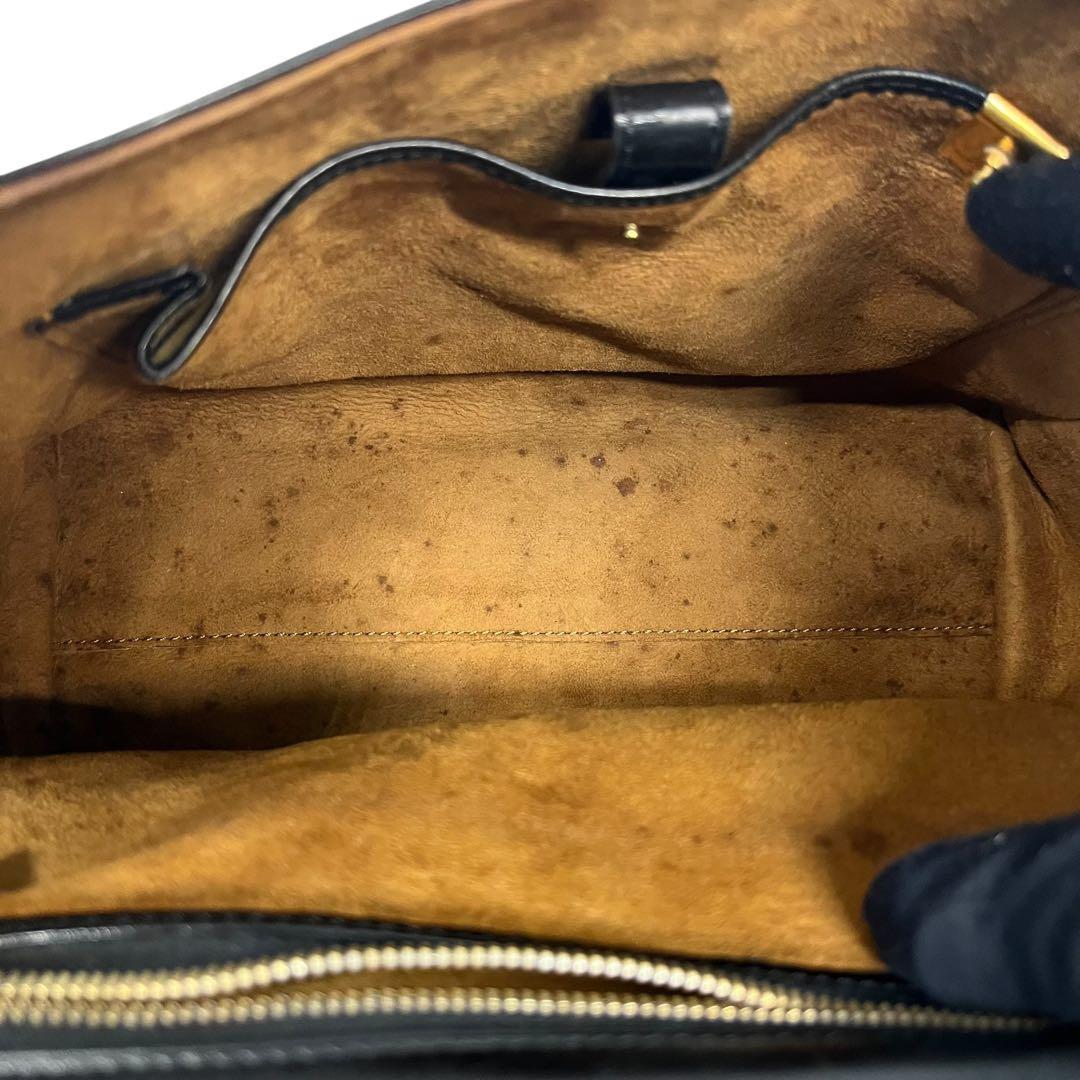 デルヴォー ブリヨン レザー ハンドバッグ トートバッグ トップハンドル レザー