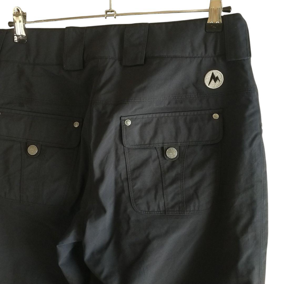 【高機能】US Marmot スキー スノーボード パンツ ネイビー 中綿入り