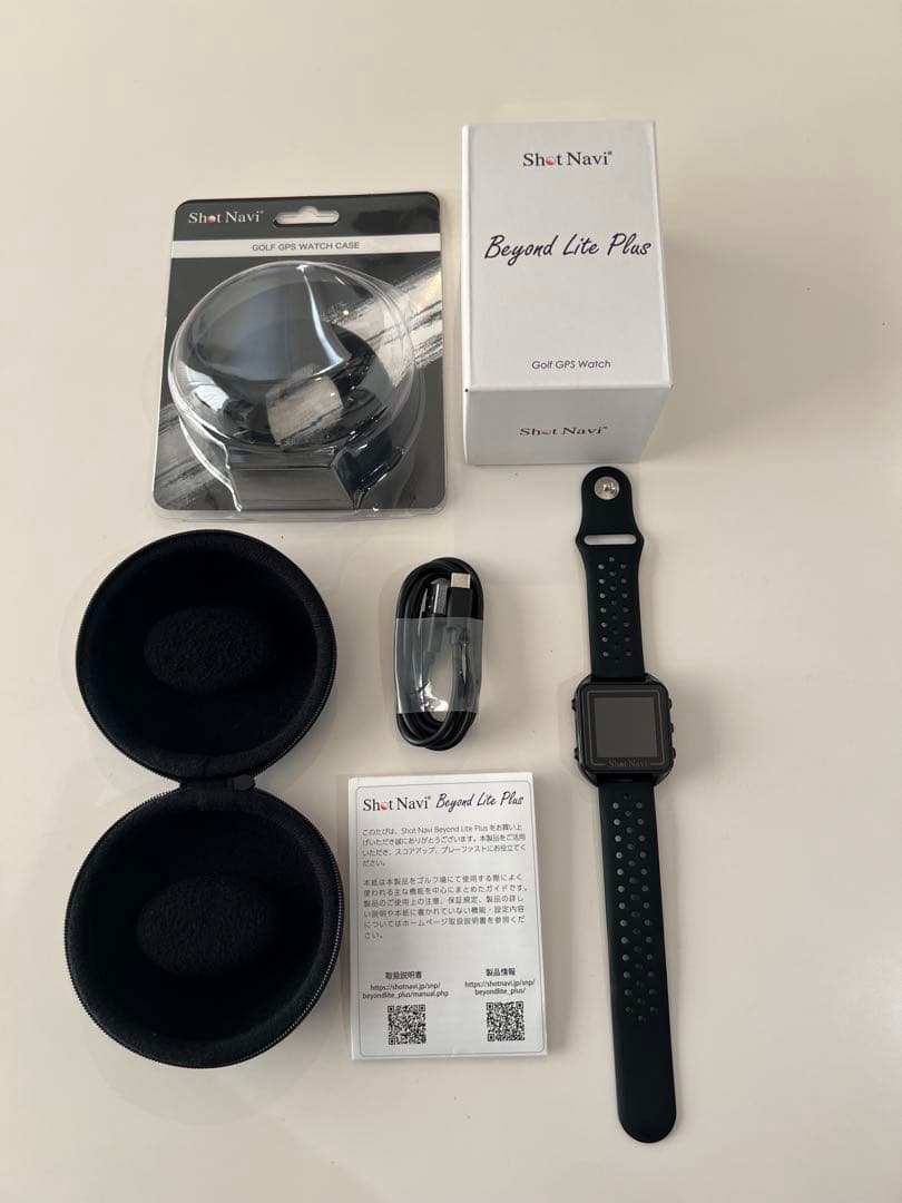新品 ショットナビ ビヨンド ライト プラスGPSナビ ゴルフ用時計