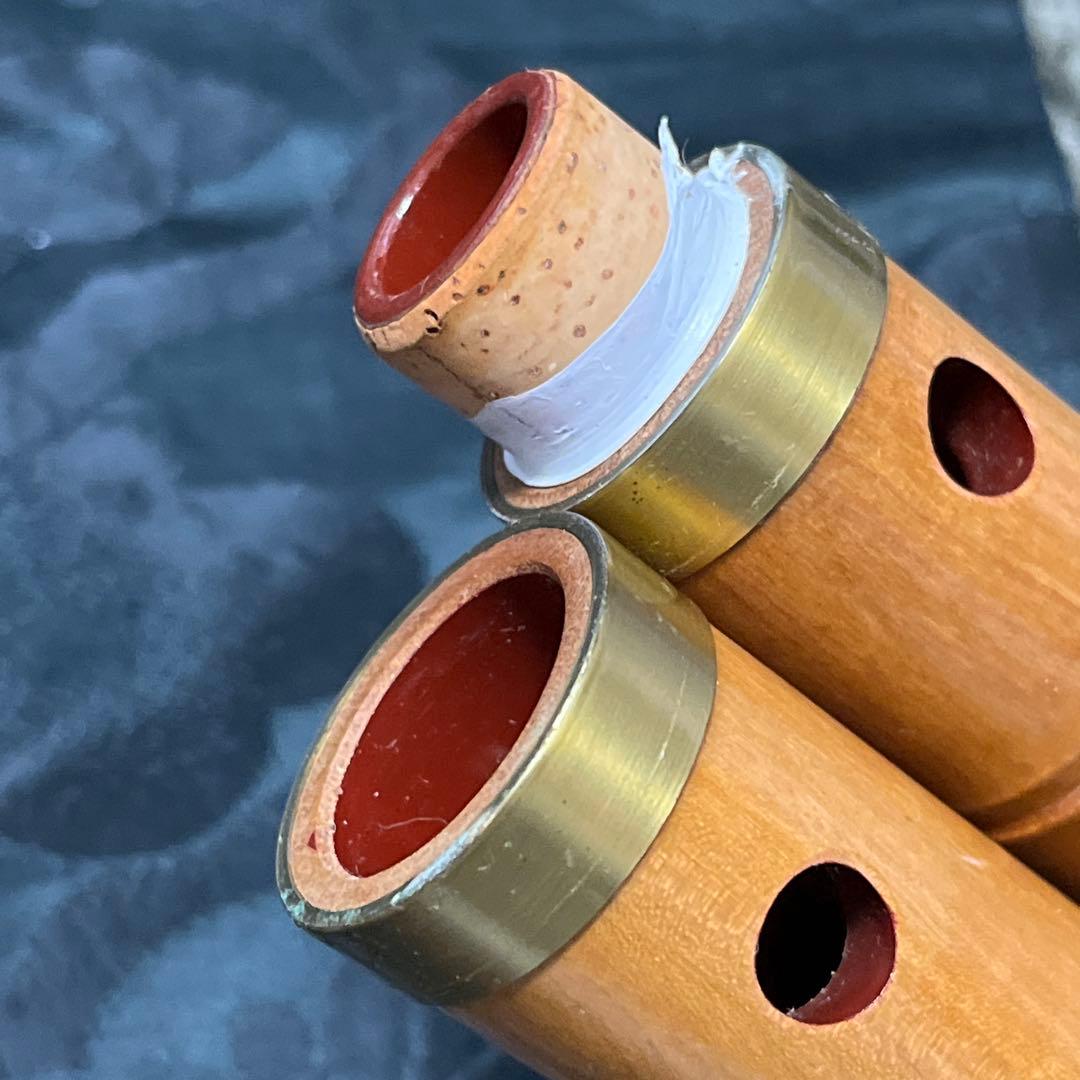 尺八 琴古流 一尺六寸管 木管 【音出し確認済み】