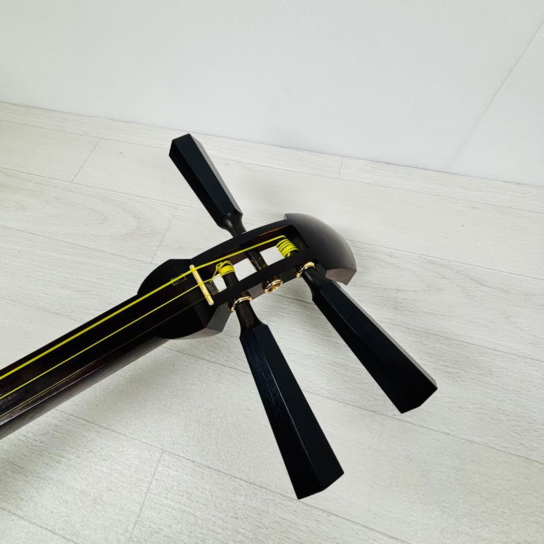 【美品】津軽三味線 太棹 リュック型ハードケース付き