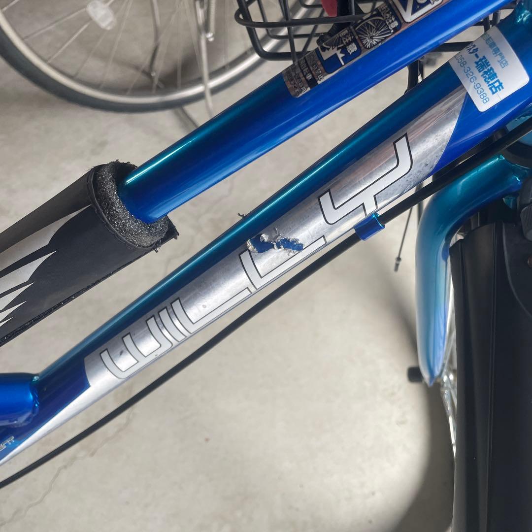 26インチ　子供自転車 Shimano SIS バスケット付き