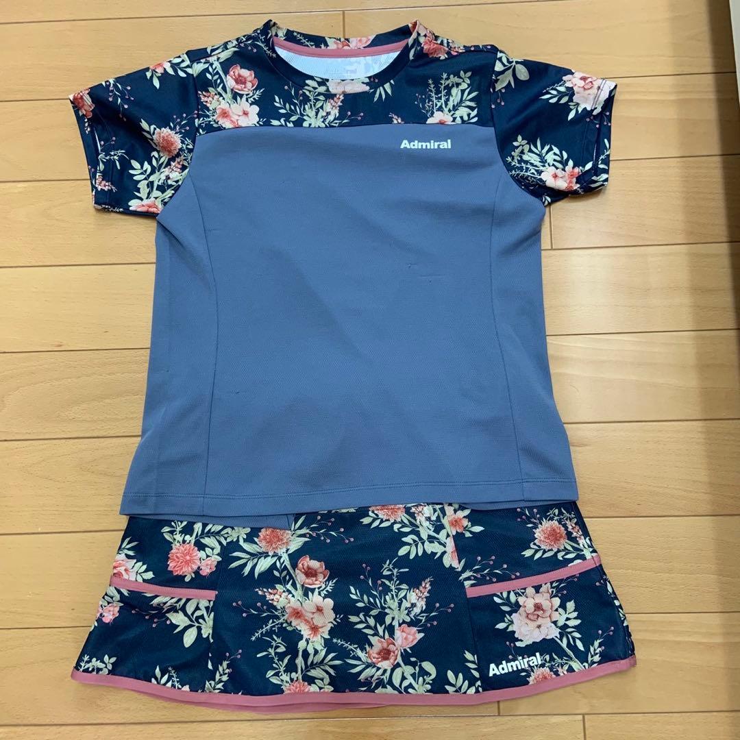 アドミラル Admiral テニスウェアセットアップ フラワーライン レディス