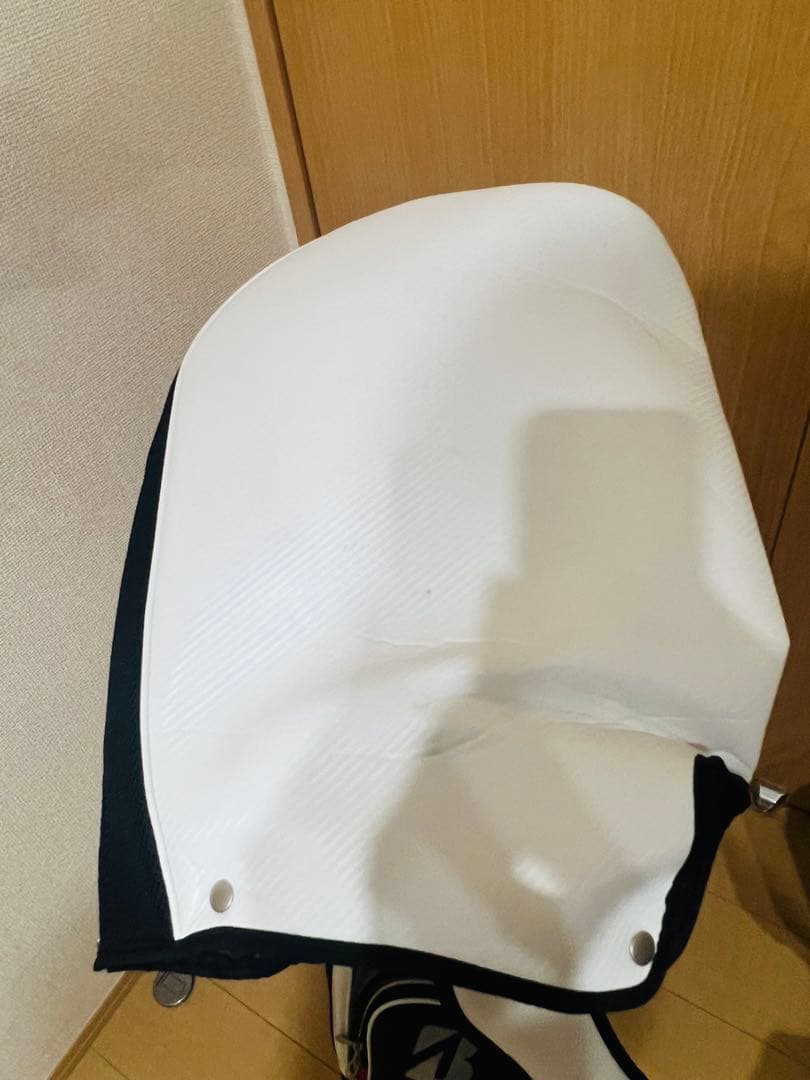 ブリヂストン キャディバッグ ホワイト/ブラック/レッド