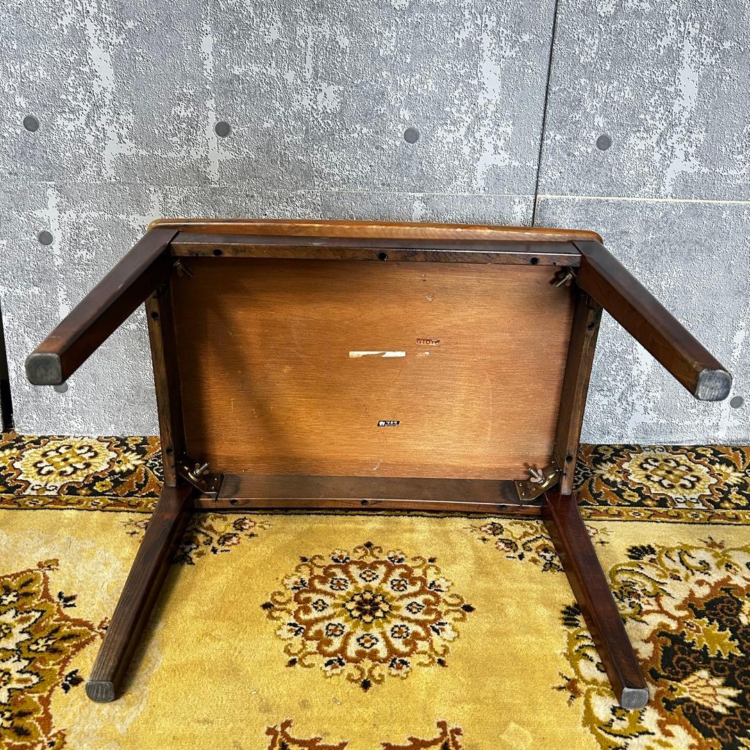 ꧁カリモク家具 karimoku꧂オールドカリモク サイドテーブル2脚セット