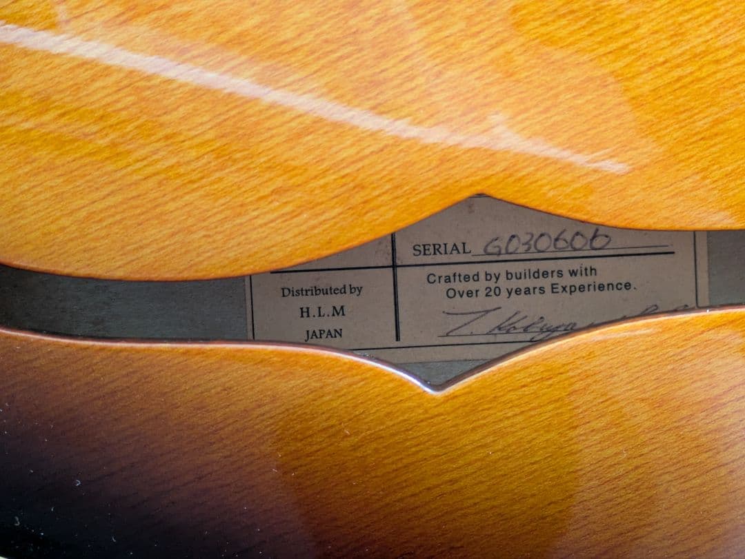 そ*く様 History GH-SA 335 セミアコ タイムレスティンバー フ - メルカリ