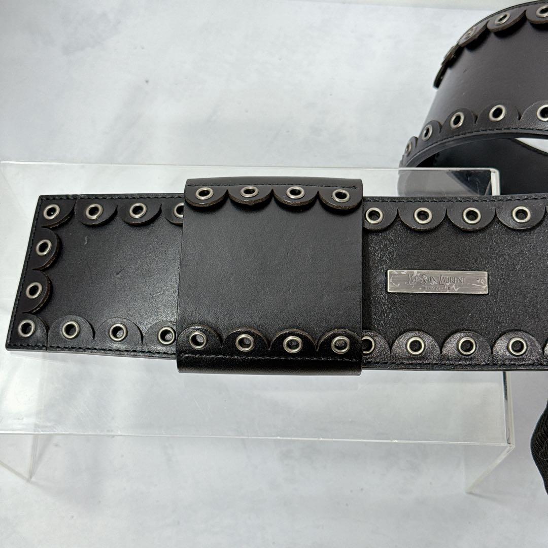 YVES SAINT LAURENT リヴゴーシュ ベルト アイレット ZYX8928557117