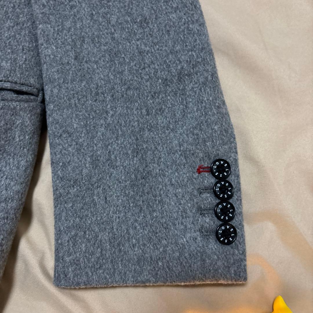 時計と酒が好き‼︎ 　LOVELESS グレー チェスターコート