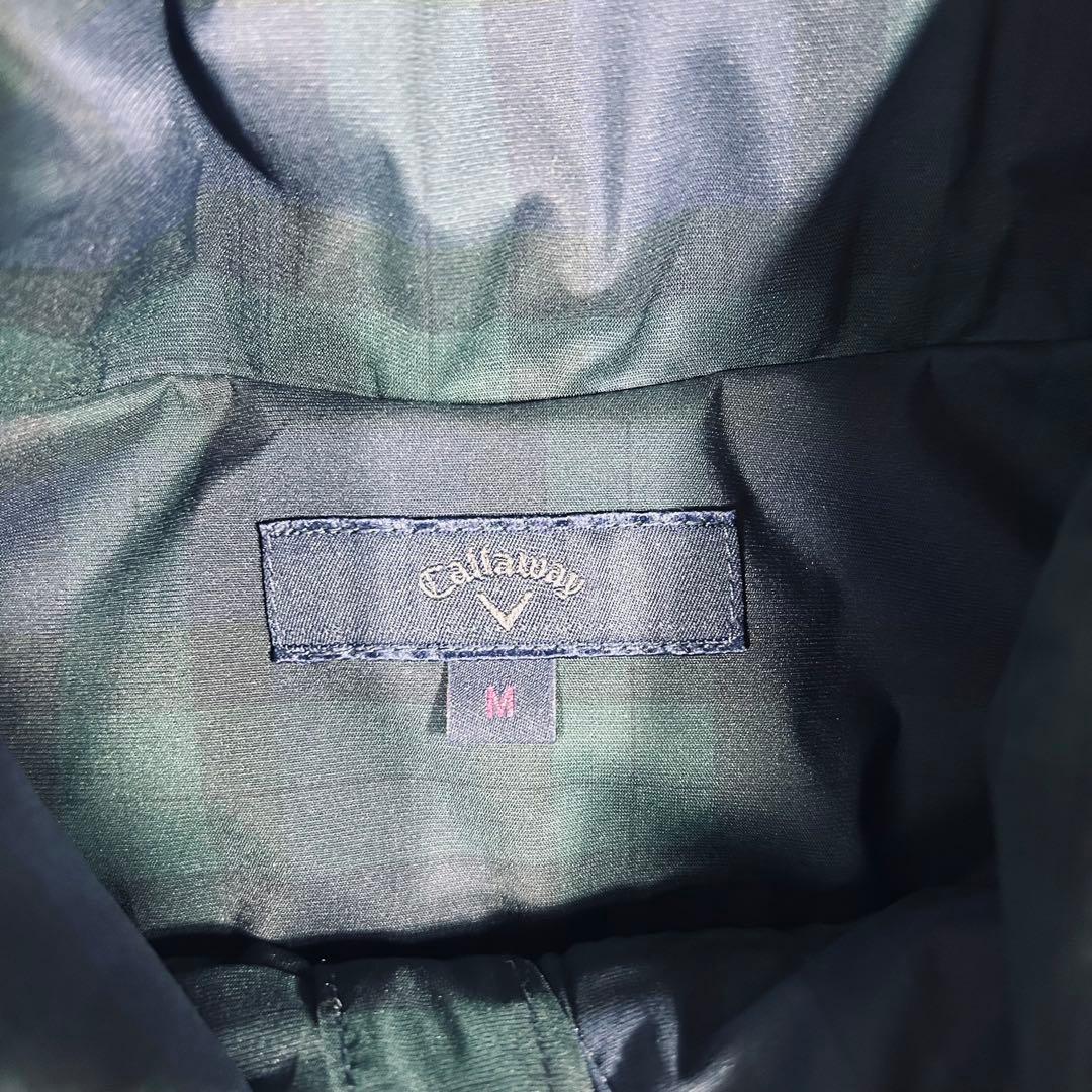 【Afrs】　美品　キャロウェイ　レインワンピース　2WAY　チェック柄