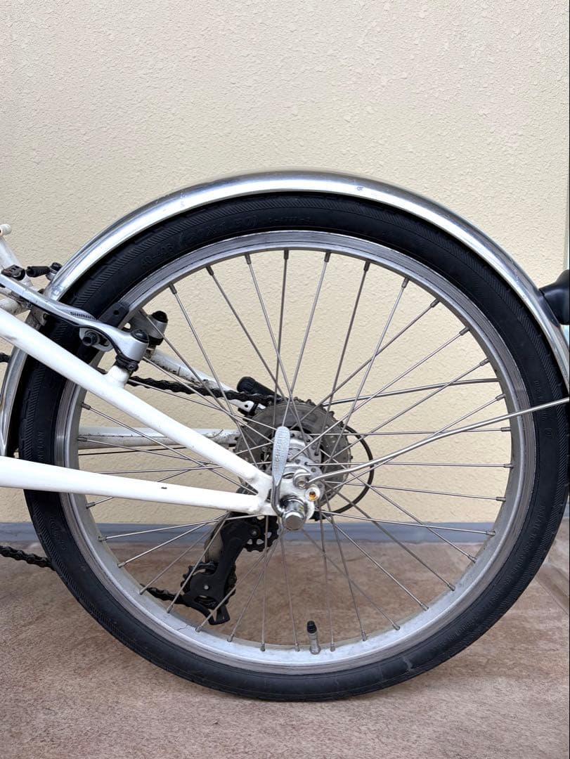 Bianchi ミニベロ　ホワイト