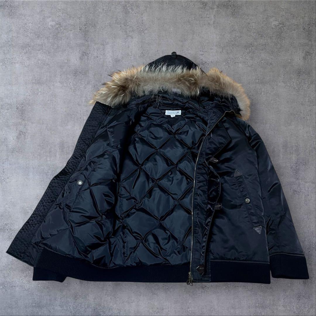  N2B フライトダウン 黒 鬼ファー Y2K ストリート お兄系