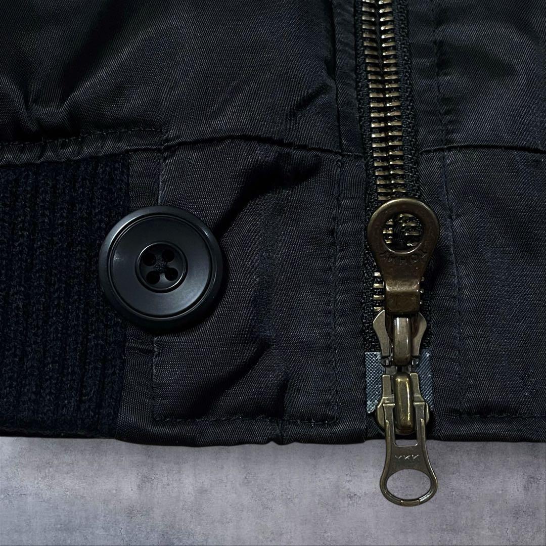  N2B フライトダウン 黒 鬼ファー Y2K ストリート お兄系