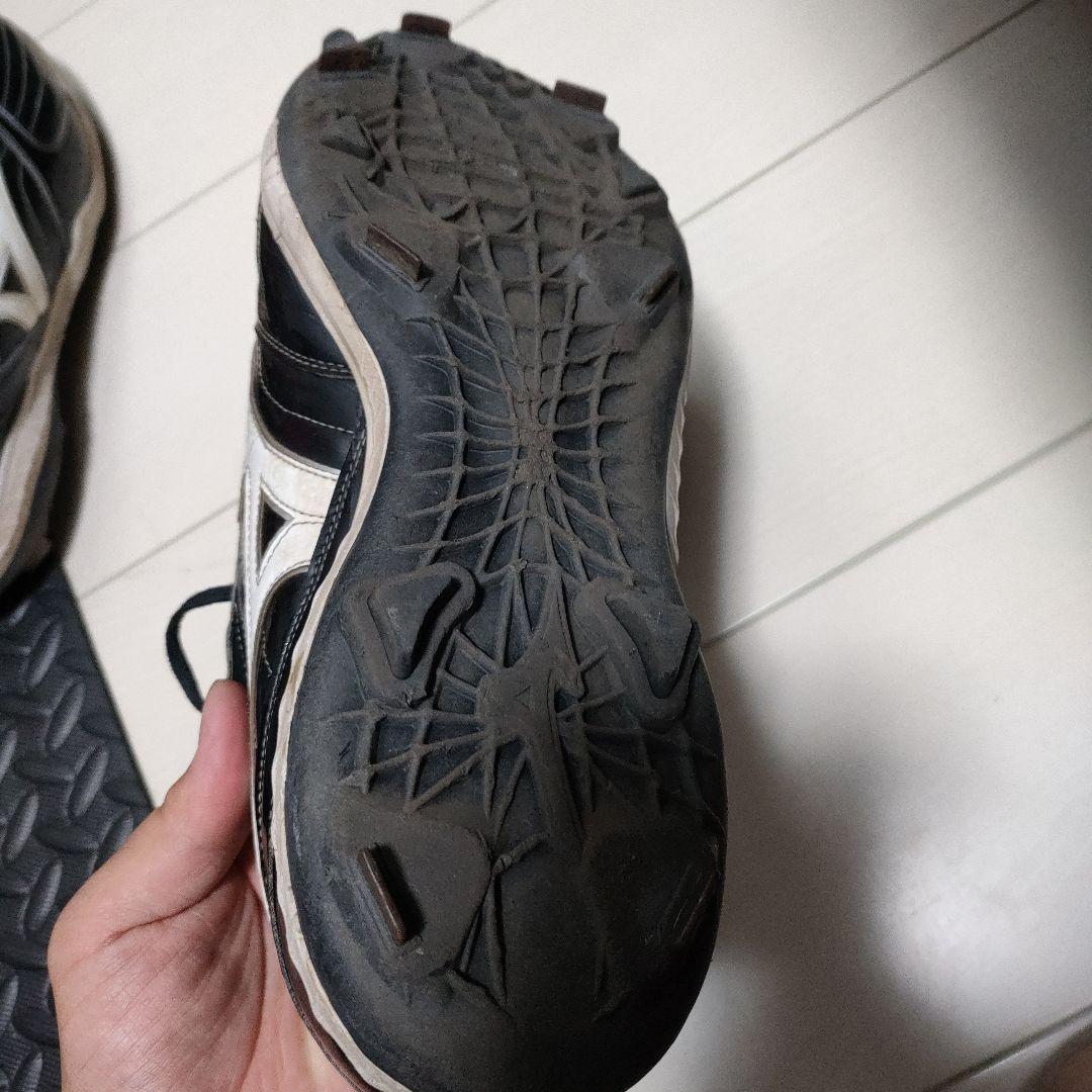 あ*。様 【レア】千葉ロッテマリーンズ安田選手　実使用スパイク　ミズノプロ　オー