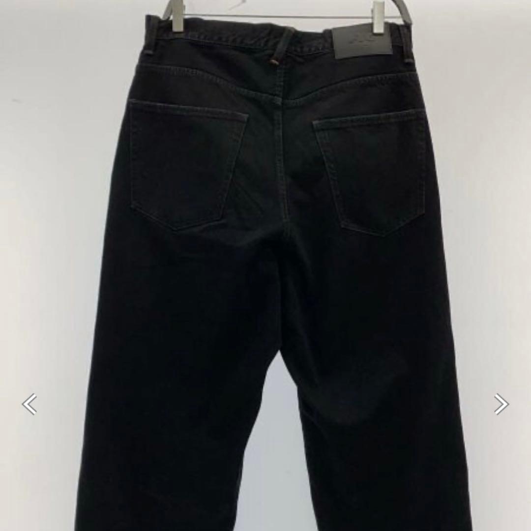 FTC / EMB ブラックデニムパンツ　25ss 人気　即完売　バギーパンツ