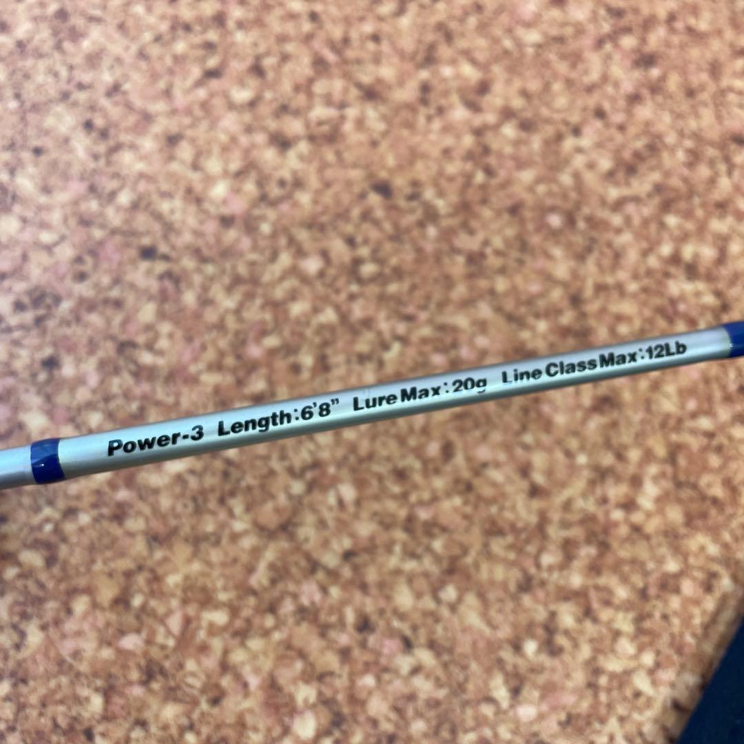 超美品　SAURUS BLACK-FIN 68 オフショアロッド　オールド