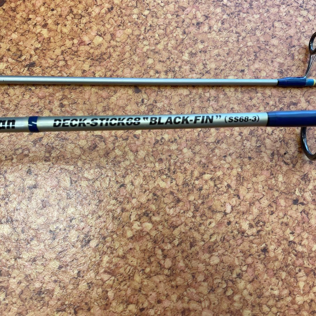 超美品　SAURUS BLACK-FIN 68 オフショアロッド　オールド