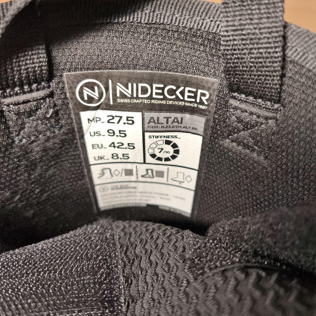 【美品】ナイデッカー ALTAI 27.5cm　ダブルボア　ケース付