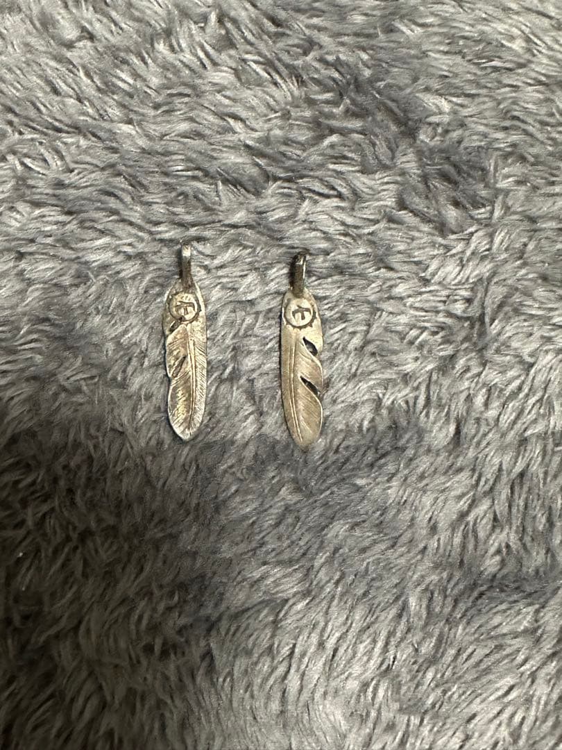 ゴローズ goro’sフェザー4枚セット＋細角チェーン