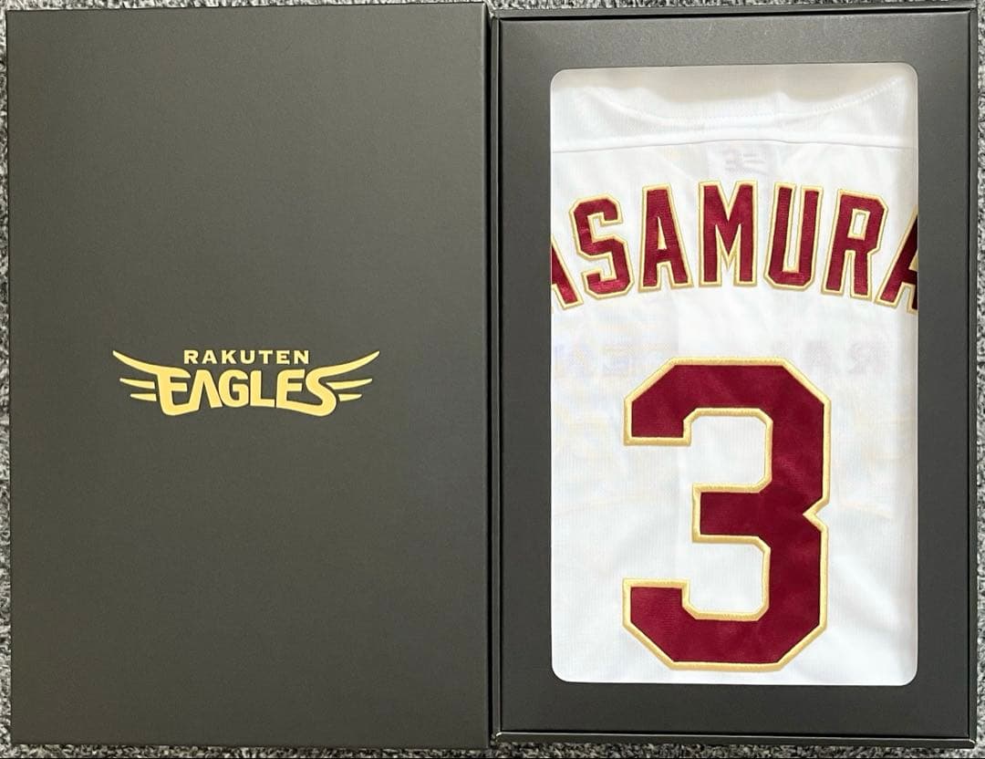 楽天イーグルス 浅村栄斗 直筆サイン入りユニフォーム Lサイズ