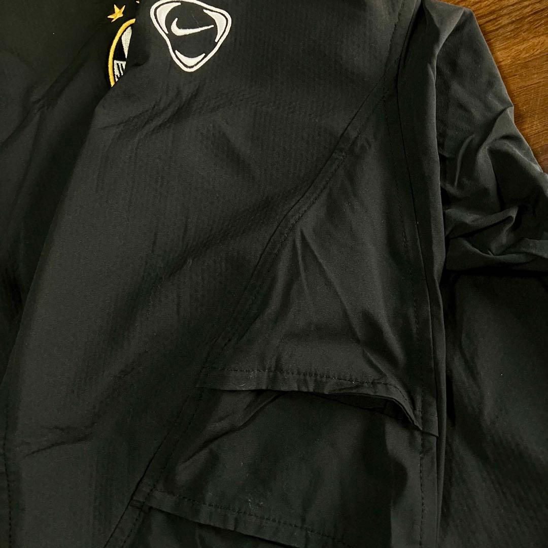 00s NIKE×JUVENTUS ナイロンプルオーバー ピステ L Y2K