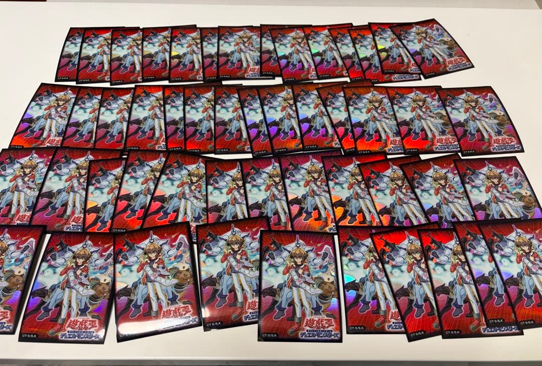遊戯王GX 遊城十代 スリーブ 50枚 - メルカリ