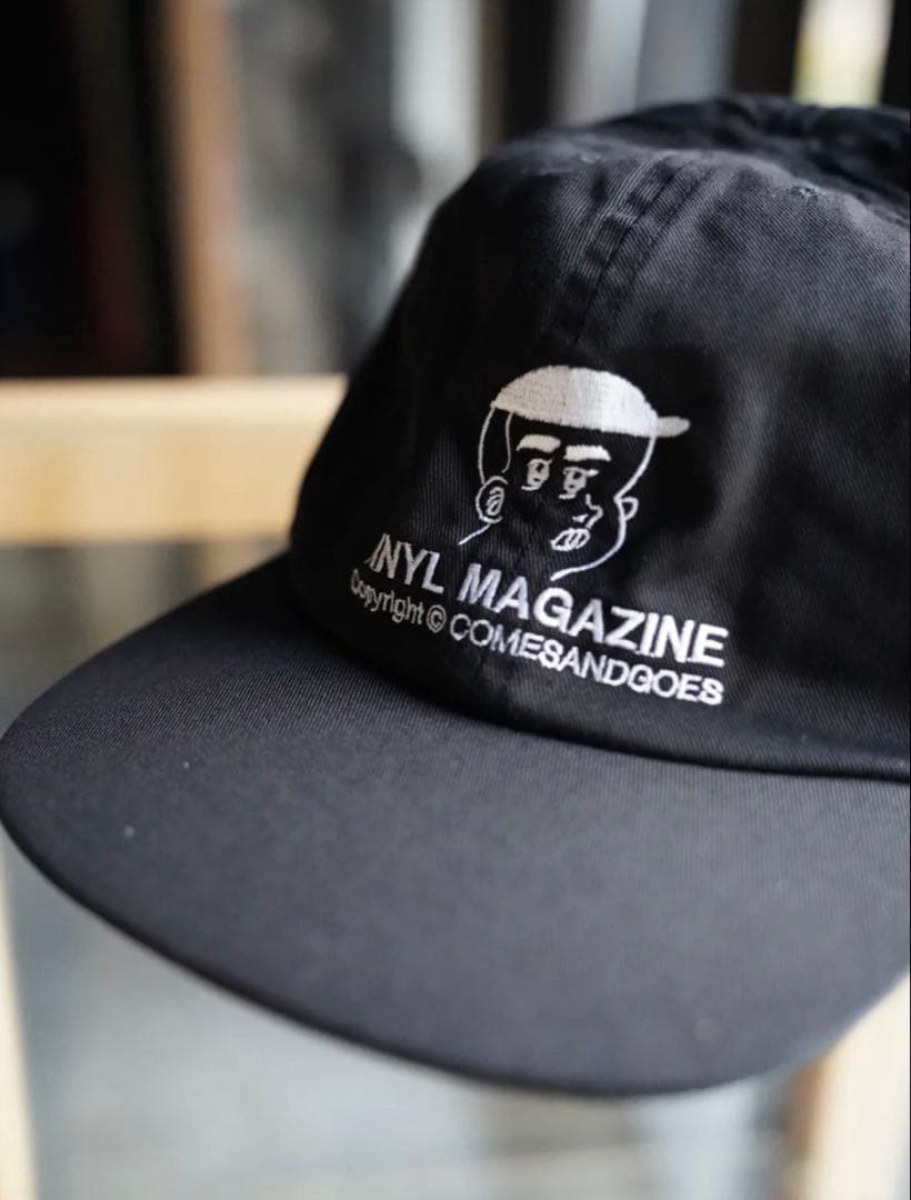 vinyl magazine comesandgoes キャップ｜VINYL MAGAZINE CAP part.1