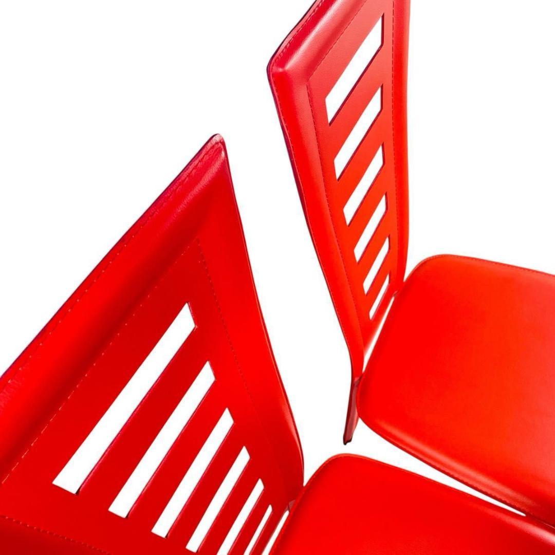 【廃盤・2脚セット】IDC大塚家具「ハイバックチェア」ミッドセンチュリー モダン