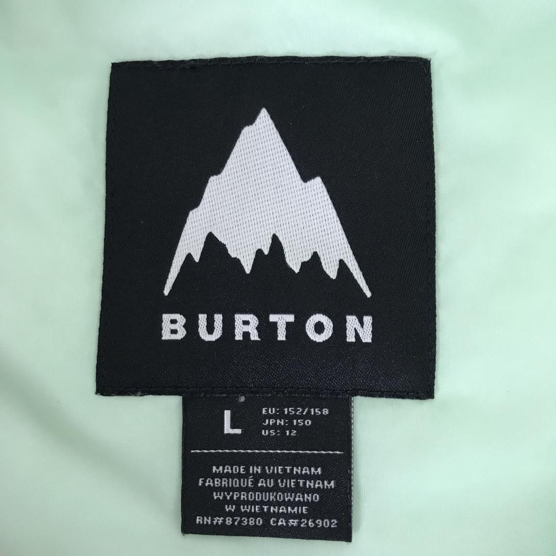 【美品】バートン　スノーボードウェア　キッズ　上下セット　むらさき　子供用Ｌ