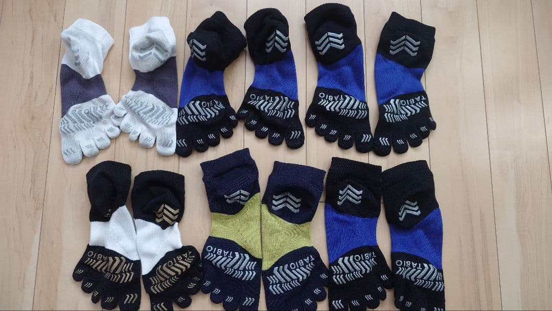 Tabio(タビオ) レーシングラン 五本指