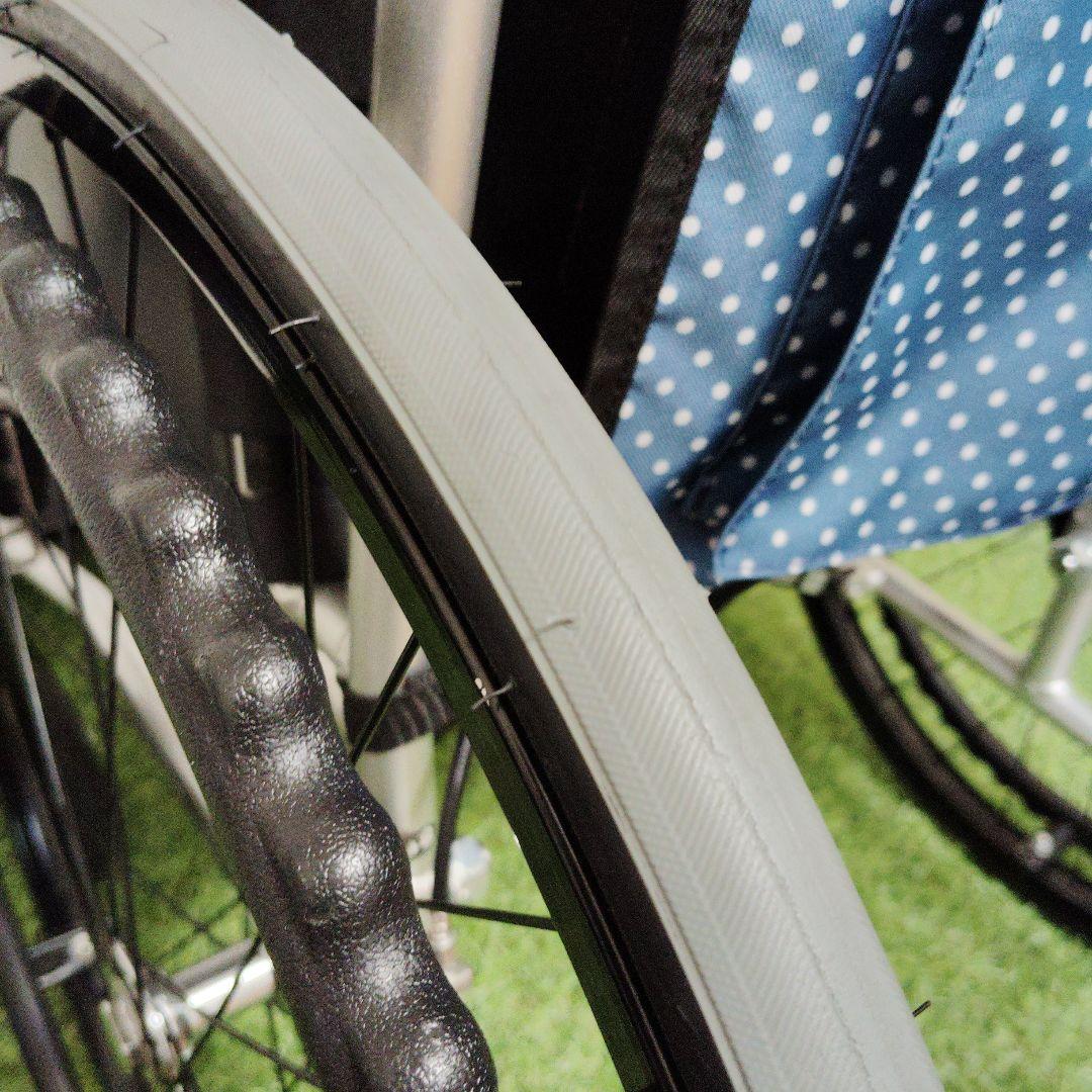 車椅子 日進医療器 ノーパンクタイヤ 自走型 NA-U1