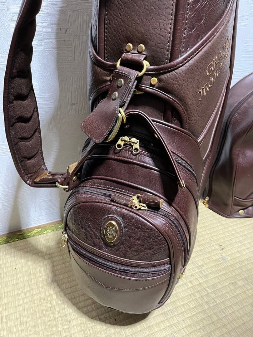 稀少品！ミズノ最高級　MIZUNO GRAND MONARCH キャディバッグ