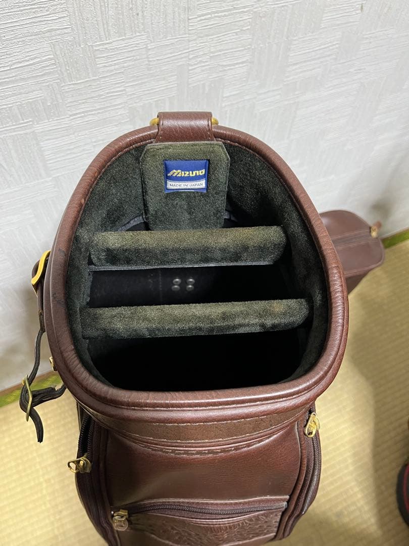 稀少品！ミズノ最高級　MIZUNO GRAND MONARCH キャディバッグ