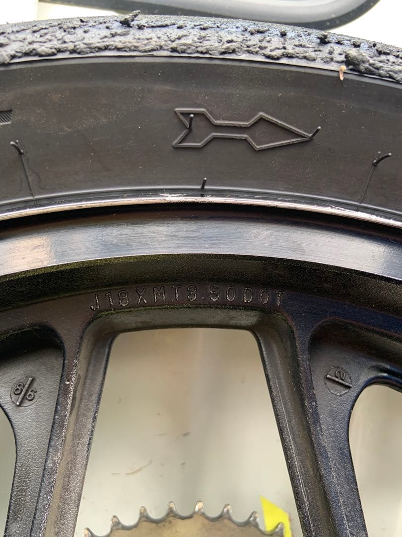 gsx-r1100 gu74a 1987年式 リアホイール GSXR1100 - メルカリ