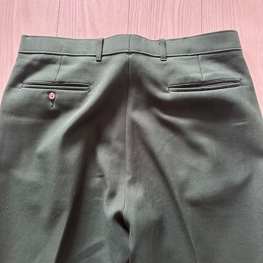 80s Levi's ACTION SLACKS グリーン W35相当